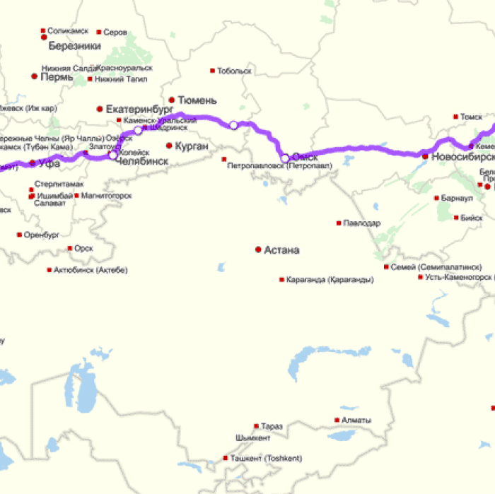 Красноярск озеро байкал расстояние на машине карта